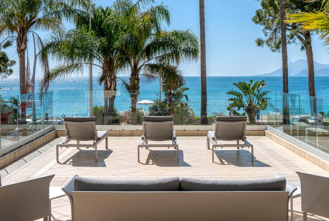 Appartement à Cannes avec vue panoramique sur la mer