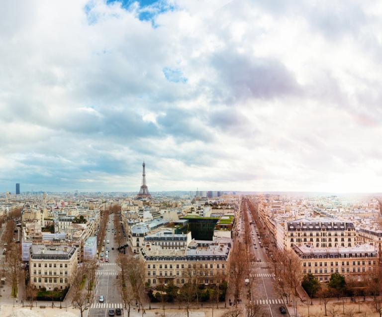 Vue de Paris investissement locatif rentable