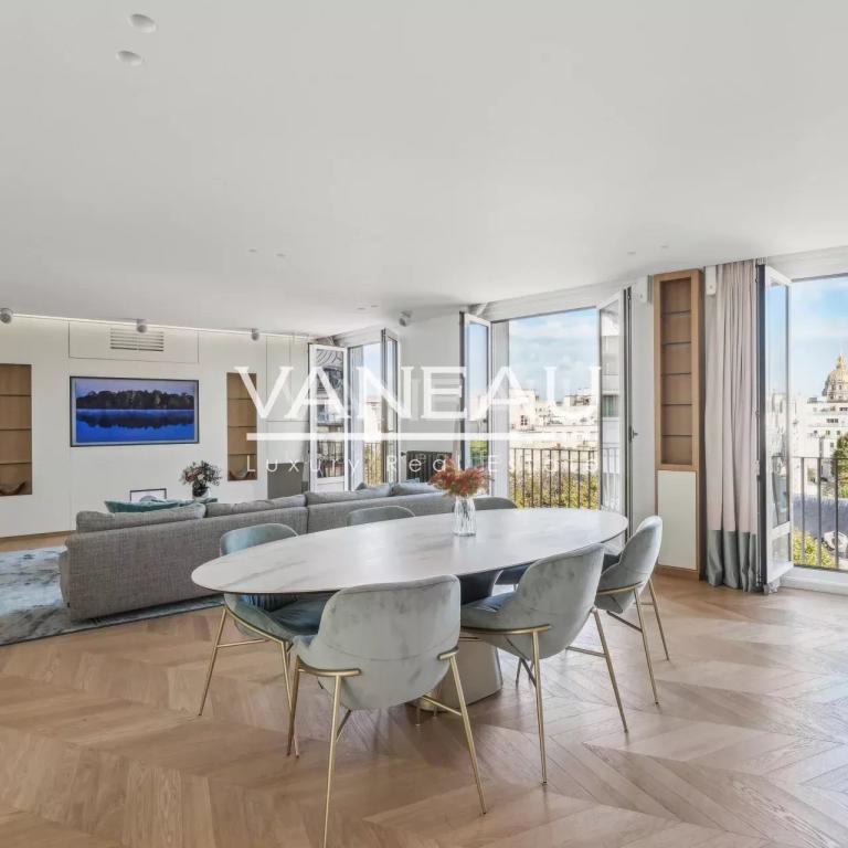 VIIe - Appartement de luxe - vue monuments - 6ème étage - Breteu