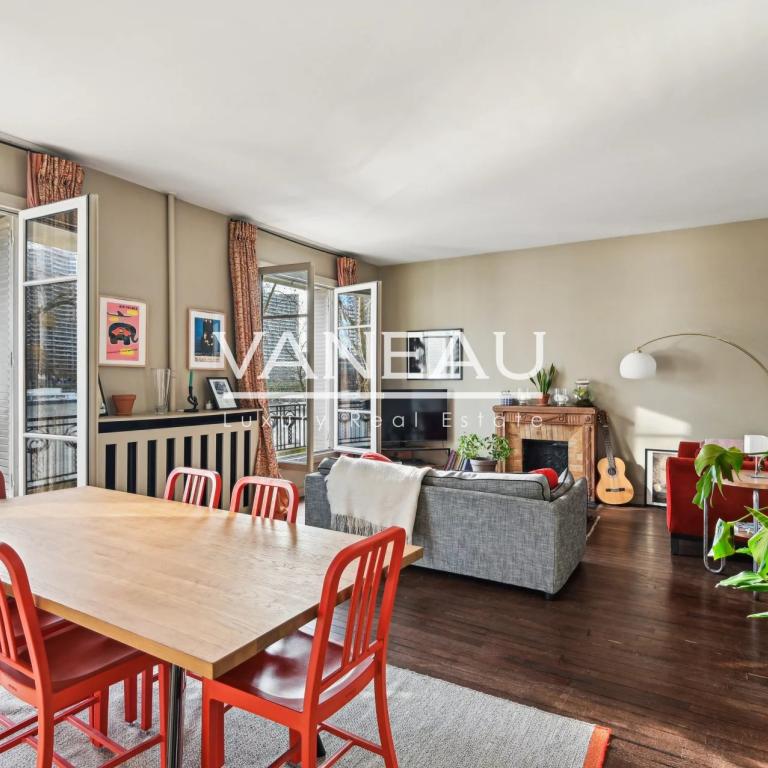 PARIS - XVIe - Beau duplex familial avec une vue imprenables sur