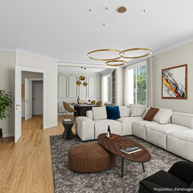 Paris XVIe - Jardin du Ranelagh - Appartement familial 2 à 3 cha