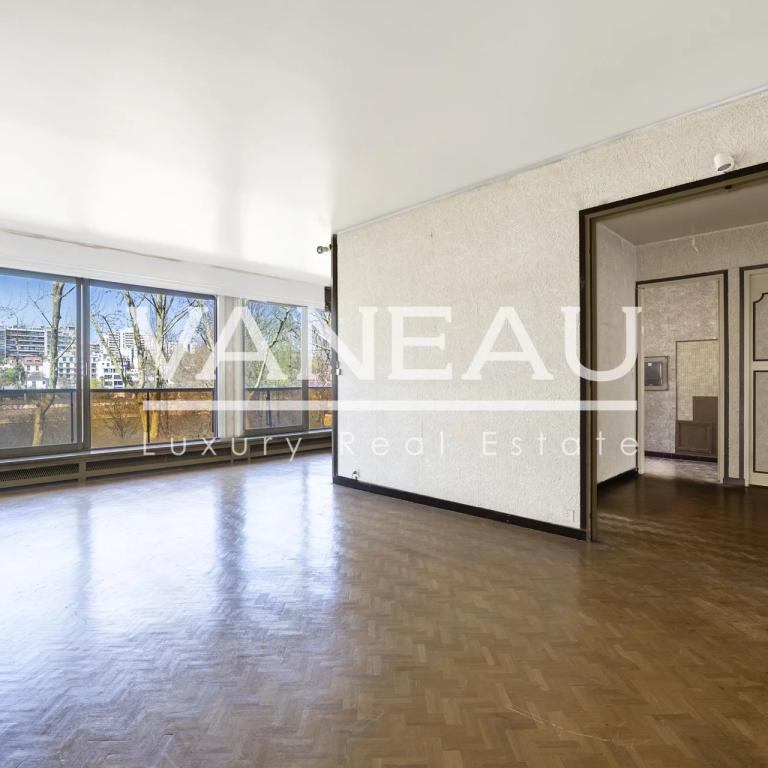 Neuilly / Île de la Jatte - Appartement familial - Vue dégagée