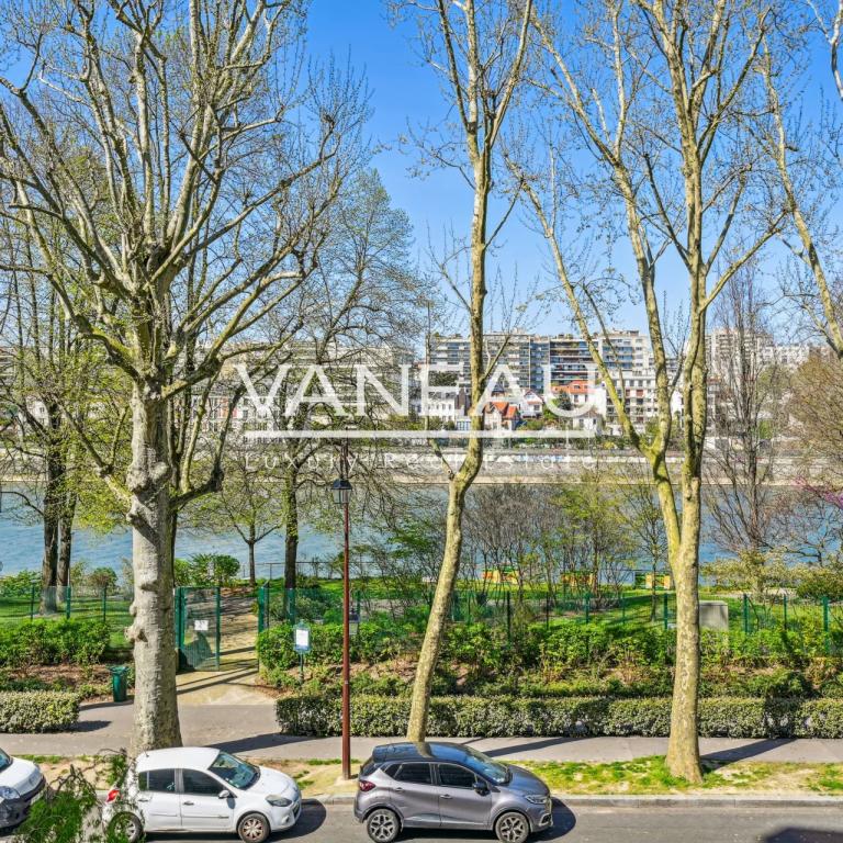 Neuilly / Île de la Jatte - Appartement familial - Vue dégagée