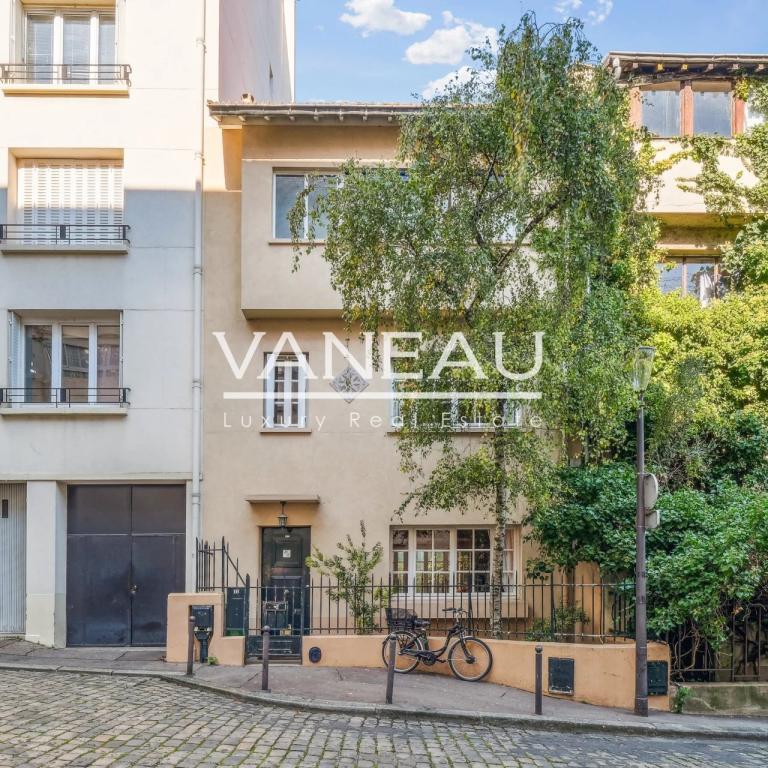 Parc Montsouris maison de charme 138 m² avec jardin