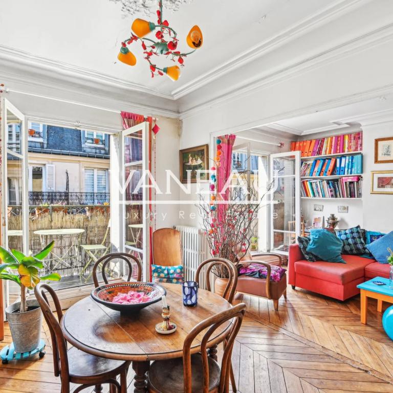PARIS XIe - Saint Ambroise - Appartement très lumineux avec vue 