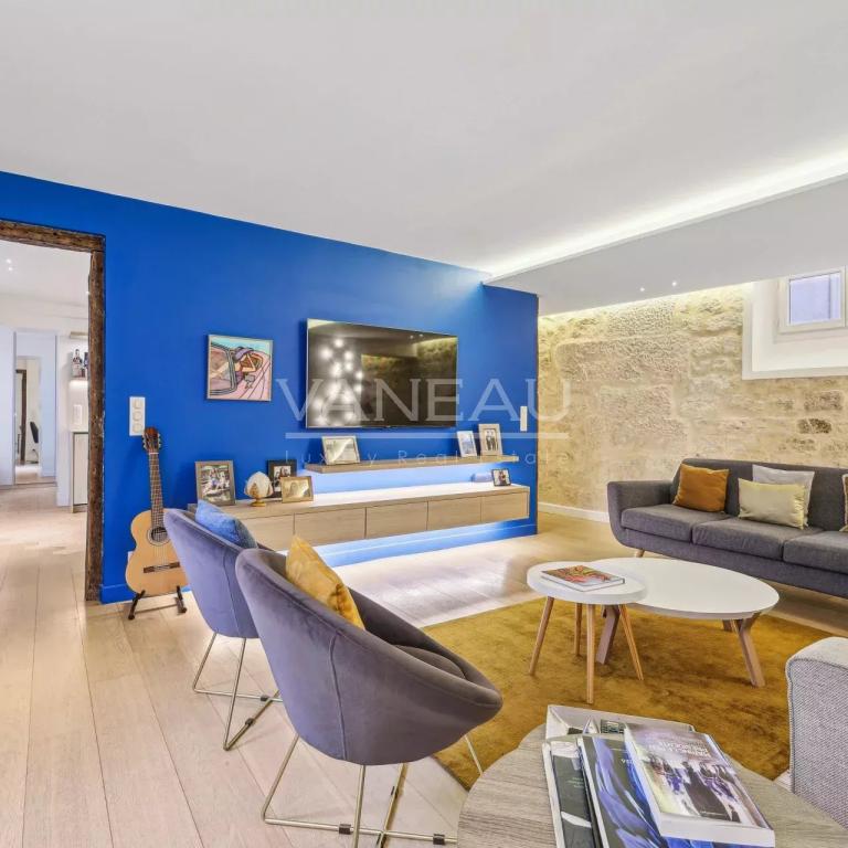 Paris VIe – Appartement quatre pièces entièrement rénové