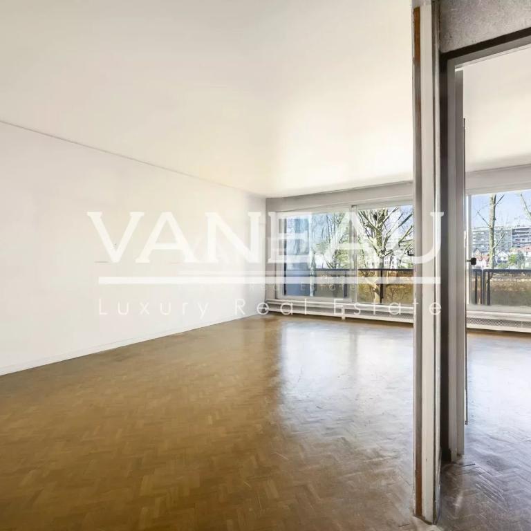 Neuilly / Île de la Jatte - Appartement familial - Vue dégagée