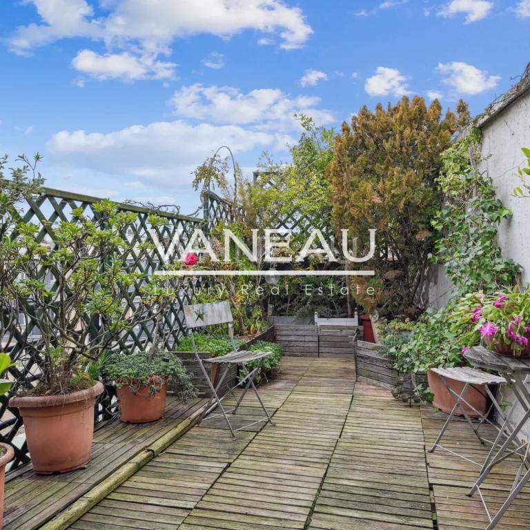PARIS XVI - Auteuil Sud - Très beau deux pièces avec terrasse pl