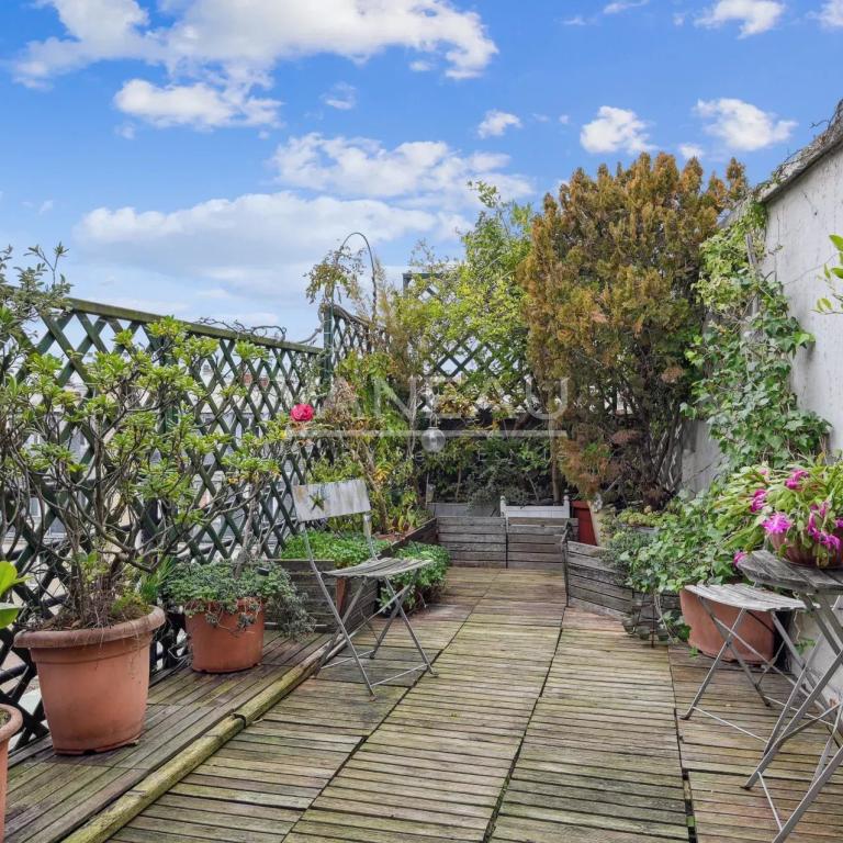 PARIS XVI - Auteuil Sud - Très beau deux pièces avec terrasse pl