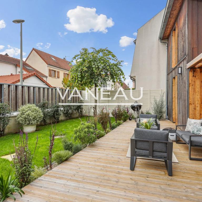 Sèvres - Maison d'architecte bioclimatique R+1 de 130 m² avec ja
