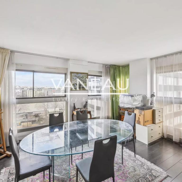 Paris XVe Vue Seine - Mirabeau Javel -
