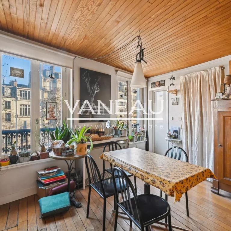 Paris VIe – deux-pièces traversant au cœur de Vavin