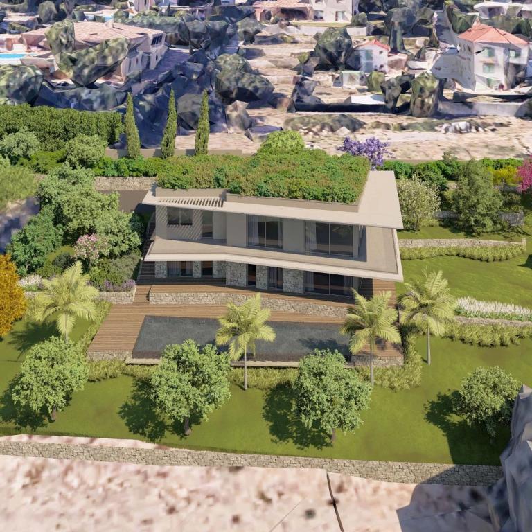 Vallauris, Terrain a bâtir, avec magnifique vue mer à vendre