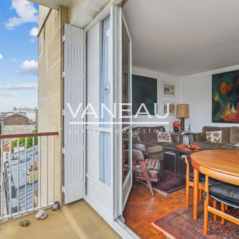 Paris 14e - Alésia - Appartement en étage - Vues dégagées