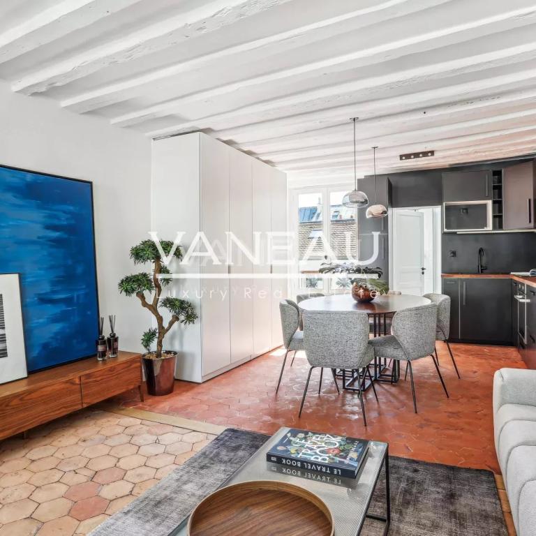 Paris IVe - Saint-Paul - Appartement de charme refait à neuf
