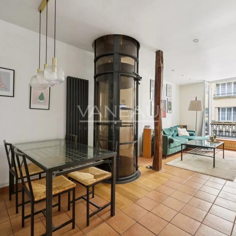 Paris IXème - Rue Mansart - Six pièces en triplex - Habitation e