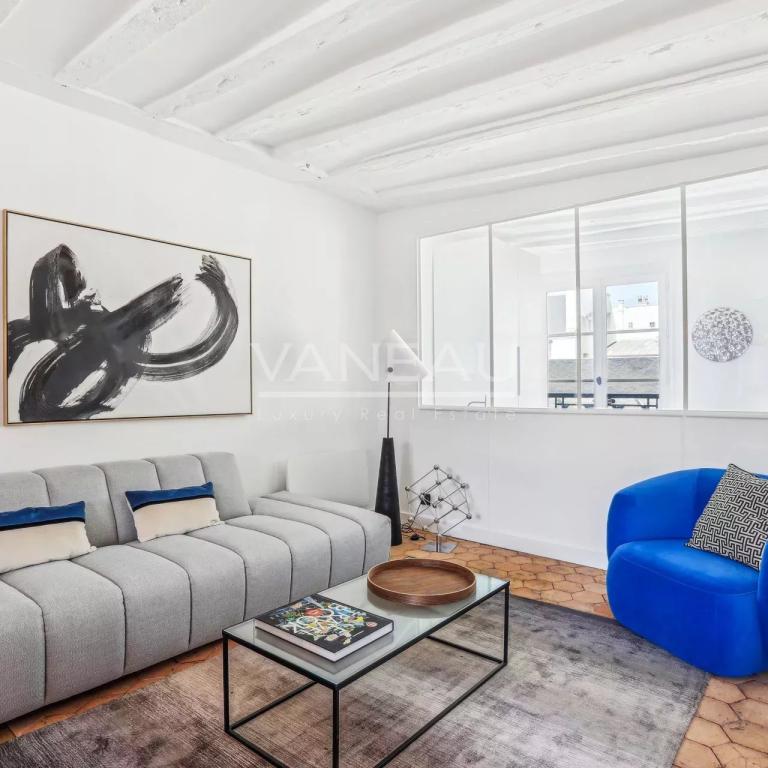 Paris IVe - Saint-Paul - Appartement de charme refait à neuf