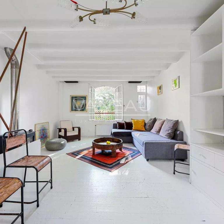 Paris 13e - Maison de ville familiale au calme absolu