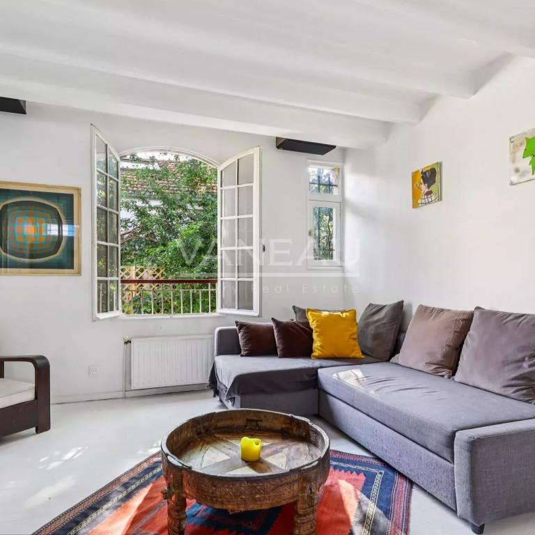 Paris 13e - Maison de ville familiale au calme absolu