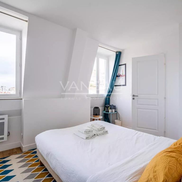 PARIS XVI - Village d'Auteuil - Chambre rénovée vue dégagée