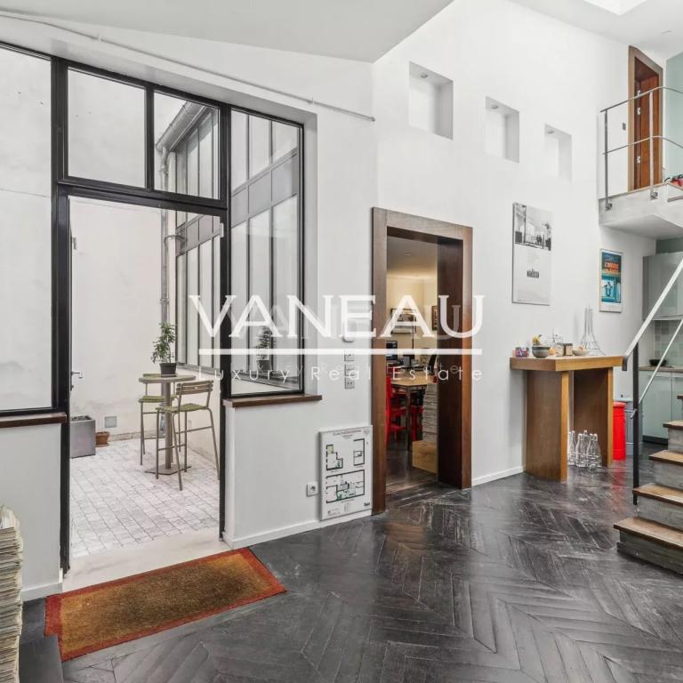PARIS XVI - Ranelagh La Muette - Maison Loft de 5 pièces avec te