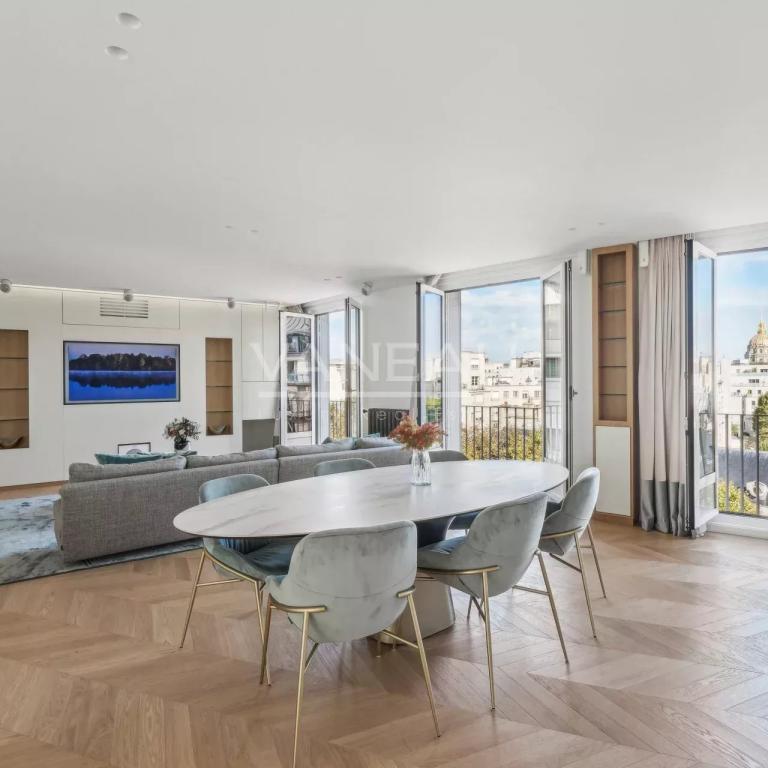 VIIe - Appartement de luxe - vue monuments - 6ème étage - Breteu