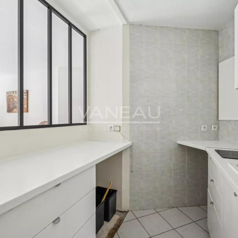 Convention Alleray - Studio avec balcon sur verdure