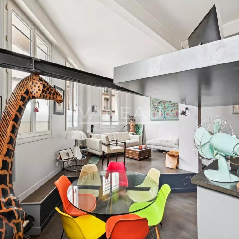PARIS XVIIIe - Lamarck Caulaincourt  - Atelier d' artiste + un s