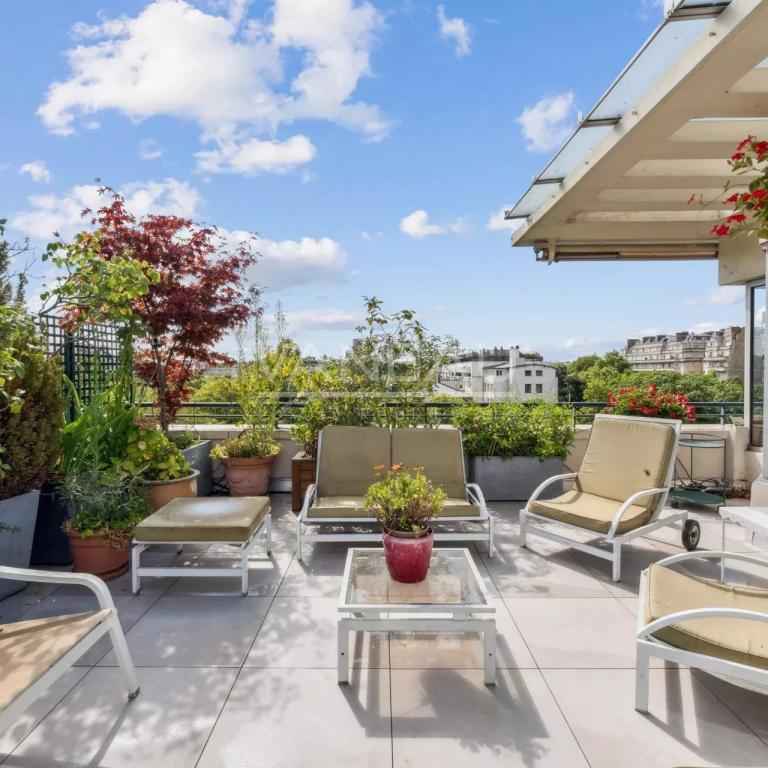 Neuilly - Terrasse de plain-pied - Vue panoramique
