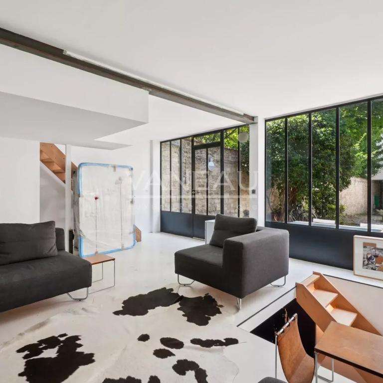 Paris XIII - Gobelins - Maison d'architecte– 92 m² Carrez – 122 