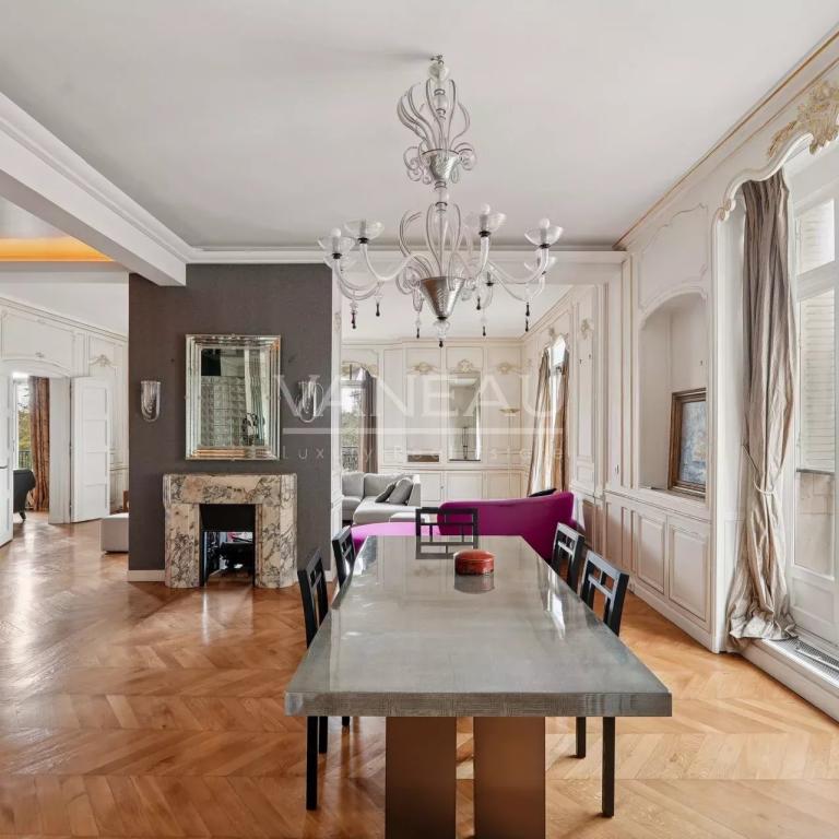 Neuilly-Bois de Boulogne -Appartement de réception d’exception