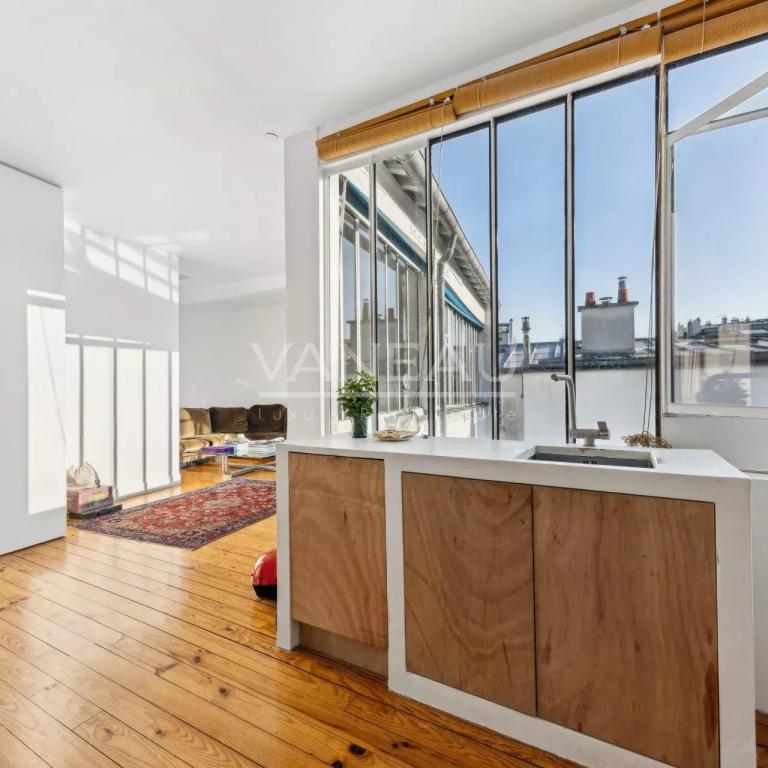 Paris 6 - Atelier d'artiste / 2 chambres / Lieu historique