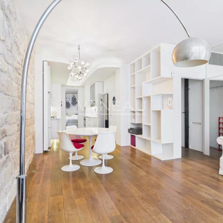 PARIS VIe _ 3P MEUBLEE PROCHE BON MARCHE