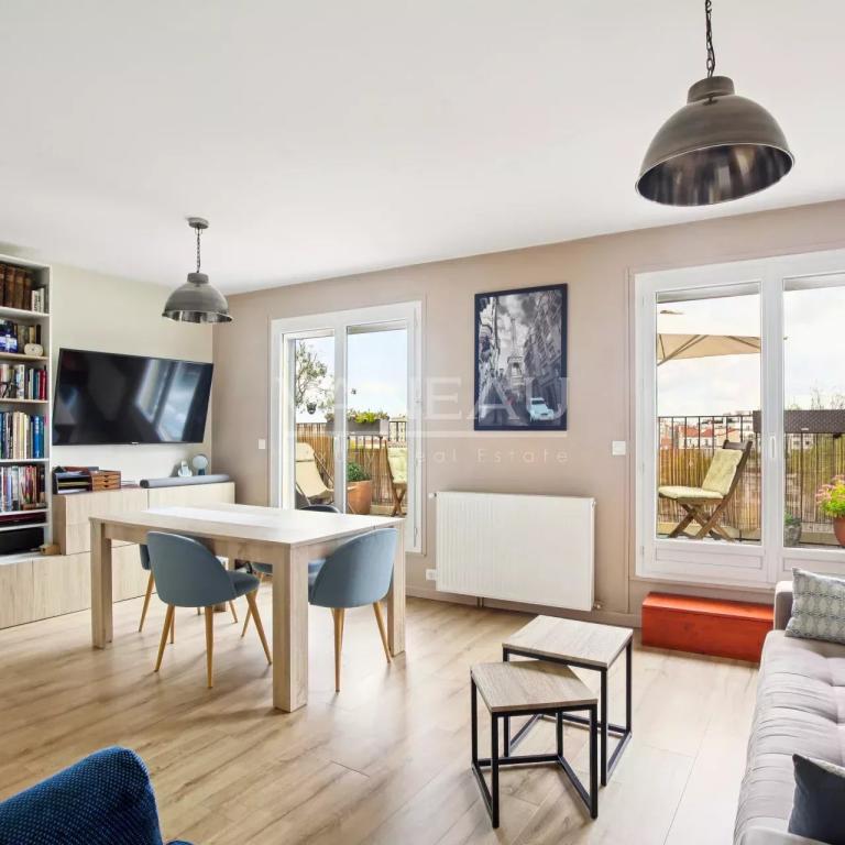 Boulogne, Les Passages : 2 pièces en dernier étage avec terrasse