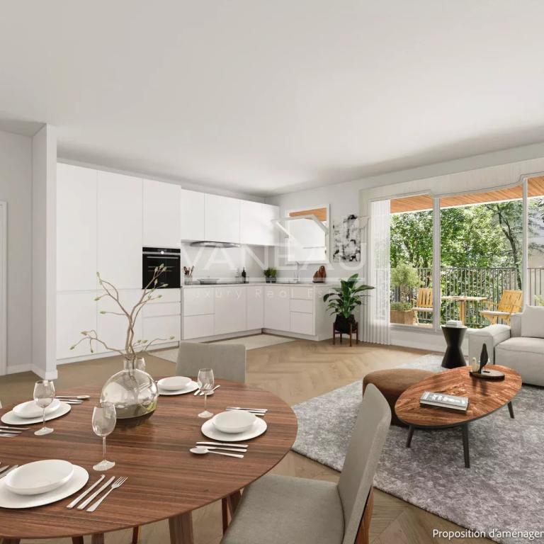 Paris XVIème - Auteuil Sud - 2 pièces - Balcon