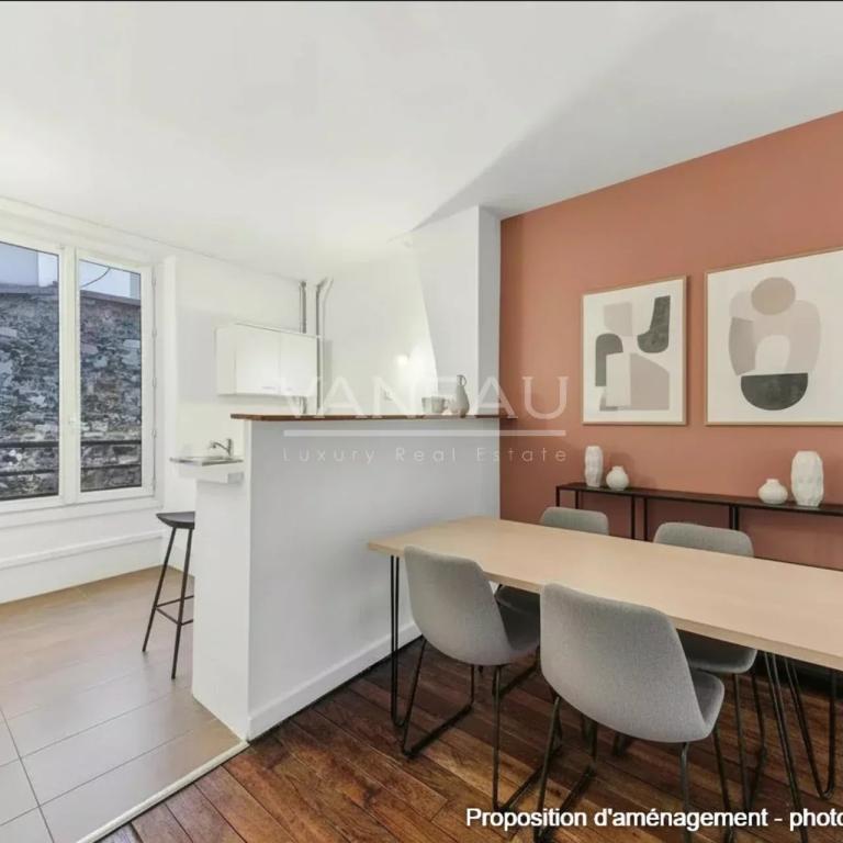 Paris XIVe – Charmant deux pièces à proximité de Montparnasse