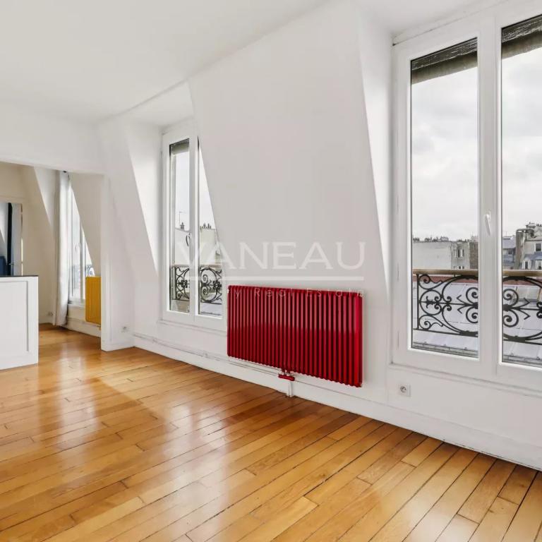 Paris IIème - Dernier étage avec ascenseur - vue dégagée