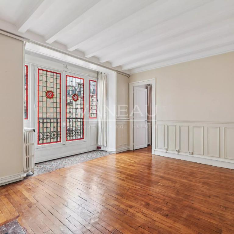 Paris XVe - Sèvres Lecourbe : Appartement trois pièces en étage 