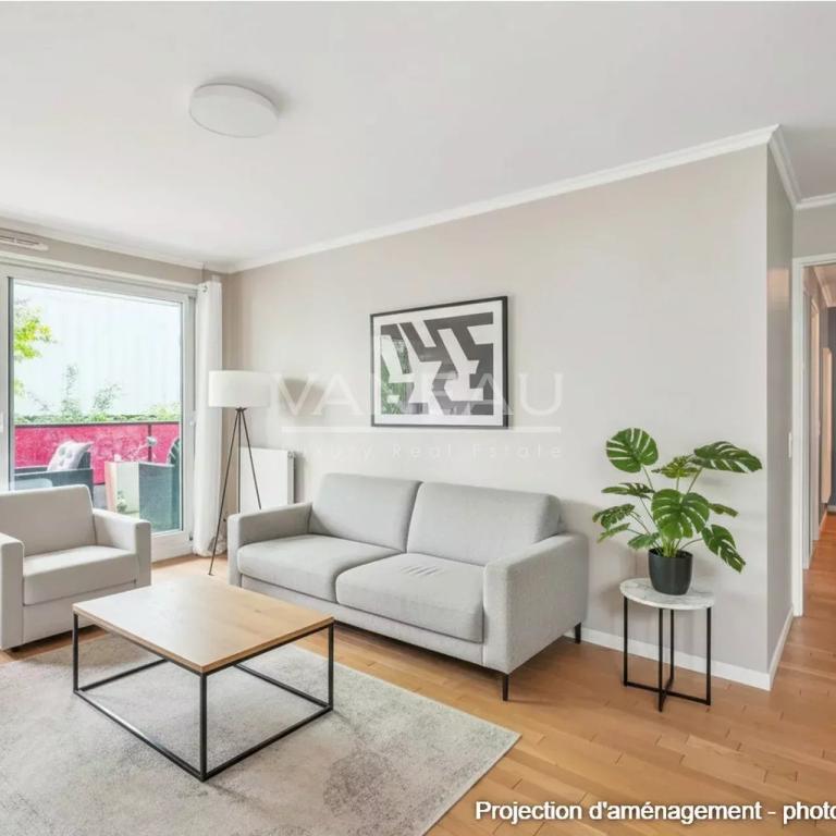 Boulogne Marcel Sembat - Trois pièces immeuble récent avec terra