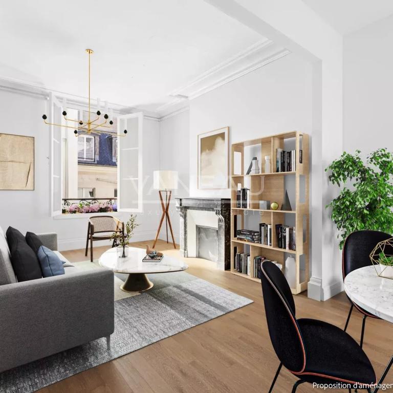 Paris IVe - Vieille du Temple - Trois pièces ensoleillé ascenseu