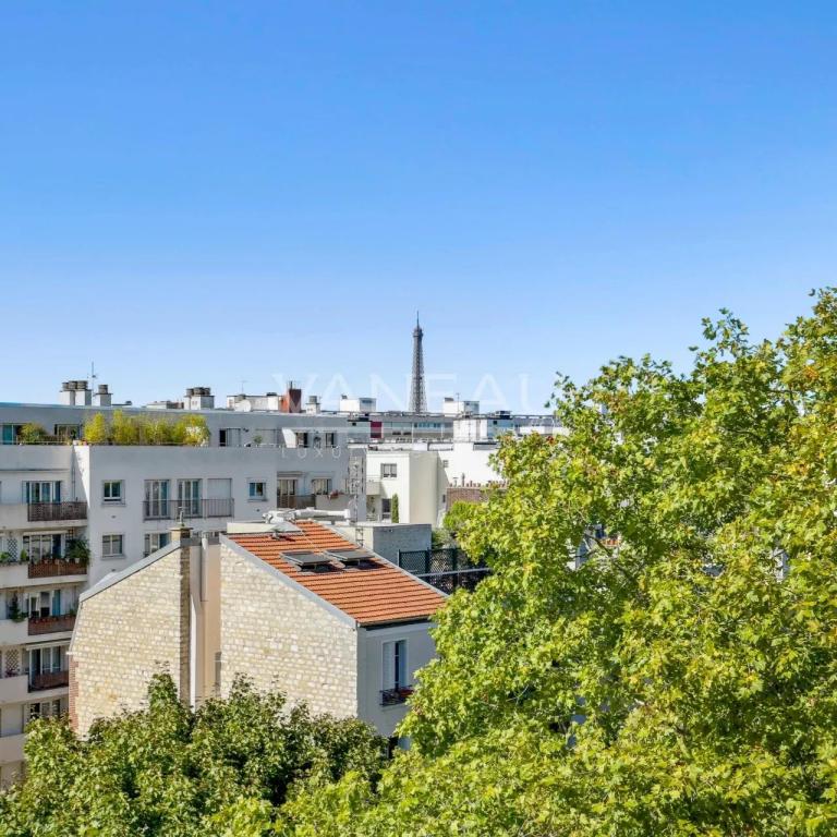 Paris 15ème 3 pièces avec terrasse sans vis-à-vis