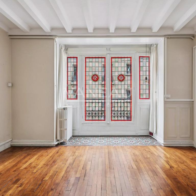 Paris XVe - Sèvres Lecourbe : Appartement trois pièces en étage 