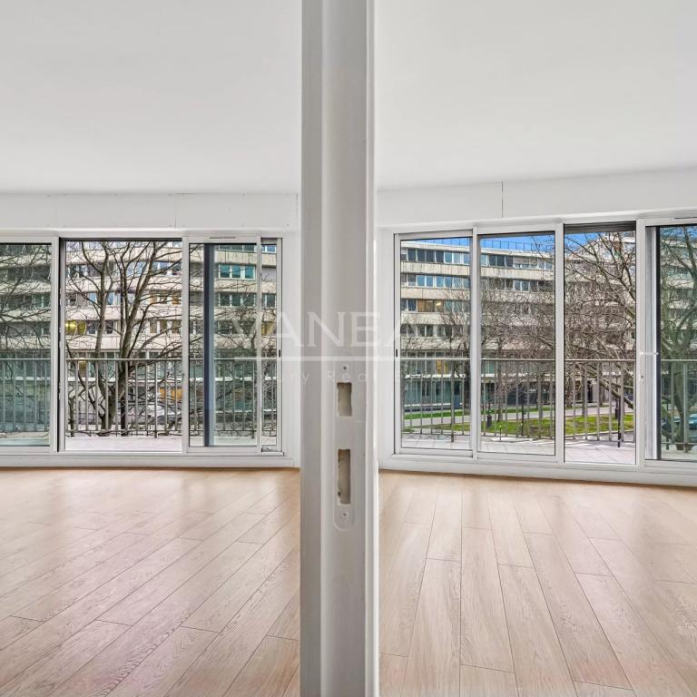 Paris XIVe - Port Royal - Balcon, vue dégagée.