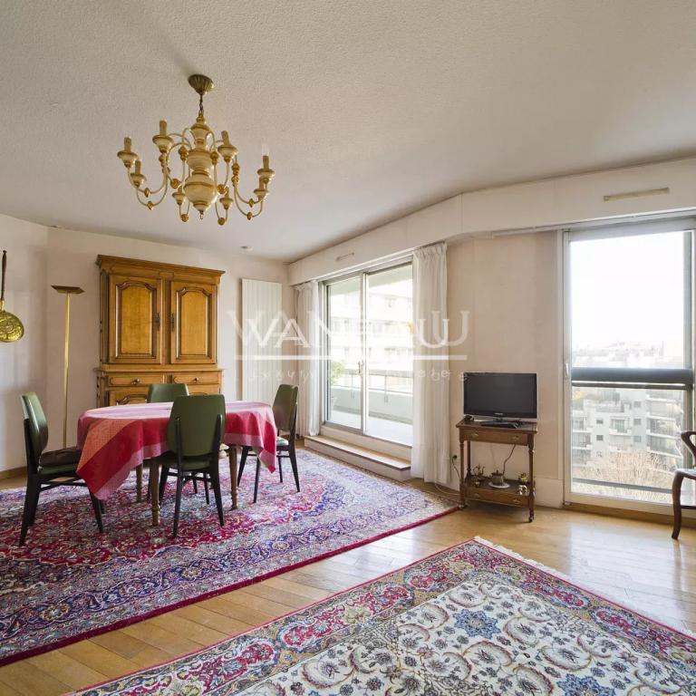 Convention/Alleray - 3 pièces avec terrasse sur verdure