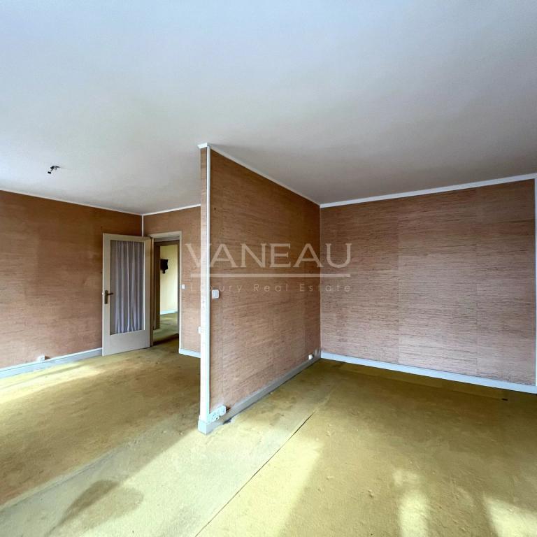 Quatre pièces à rénover avec balcons