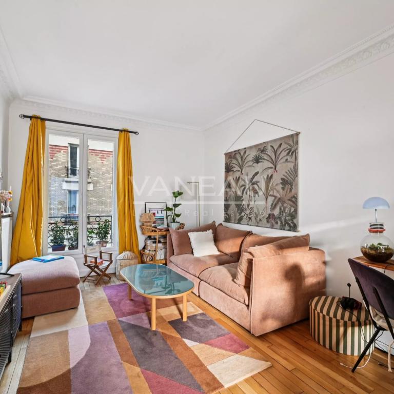 Paris XVe - Convention : Charmant appartement quatre pièces