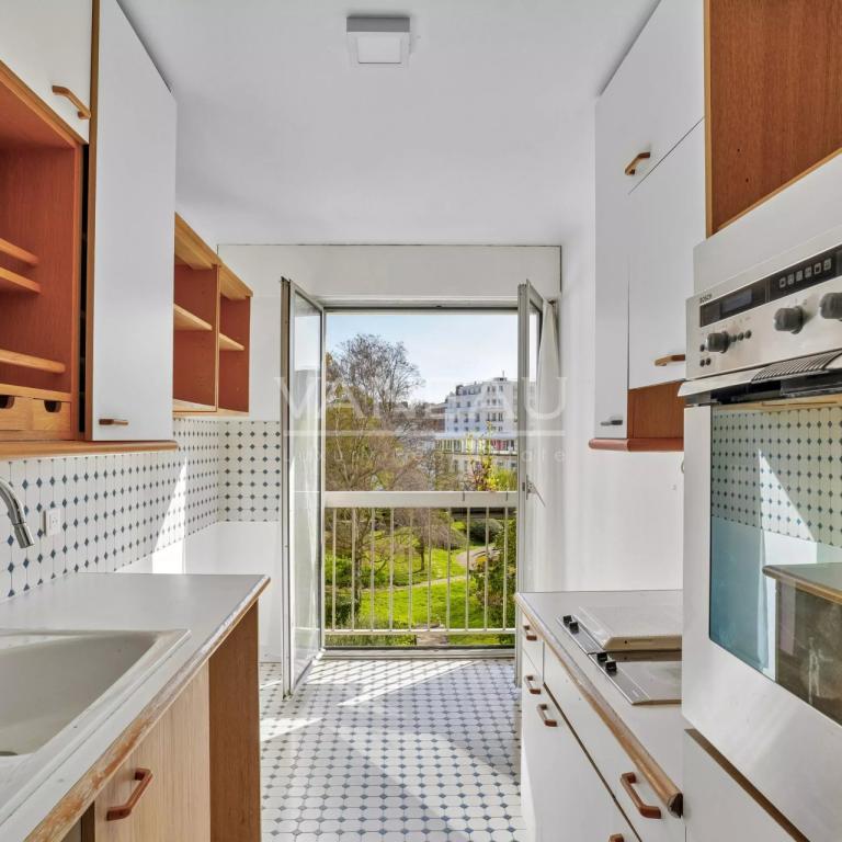 Paris XIIIe Saint-Jacques - Bel appartement trois pièces dans ré