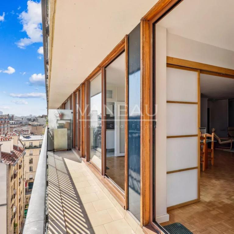 Paris 15ème - 4 pièces étage élevé - Vue dégagée