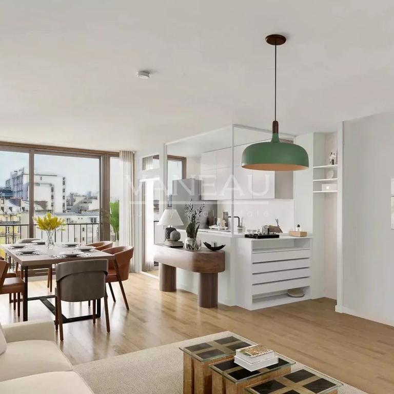 Paris 15ème - 4 pièces étage élevé - Vue dégagée