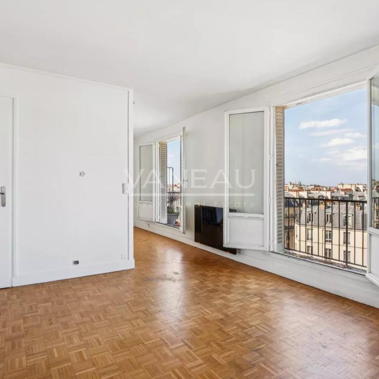 Paris XVe - Sèvres Lecourbe : Appartement dernier étage avec vue